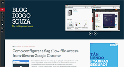 Desktop Screenshot of diogosouza.com.br