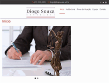 Tablet Screenshot of diogosouza.adv.br
